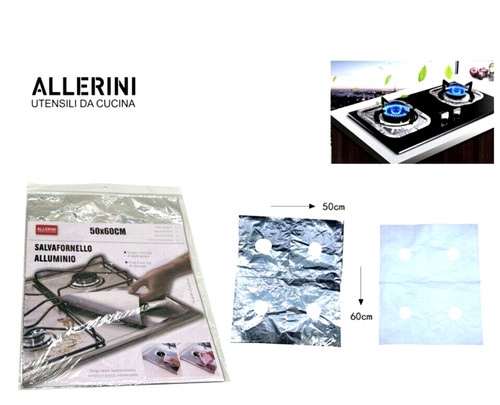 Set 144 carta alluminio copri - set,