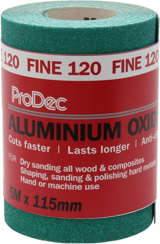 Roll 120 grit grado - 5m,